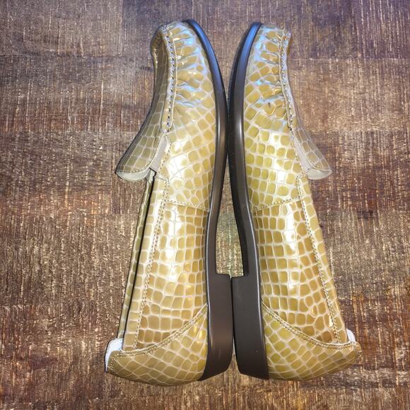 SAS Shoes Simplify Everyday Loafer Womens 11 Beige Croc Comfort Shoe Made in USA - Picture 6 of 9